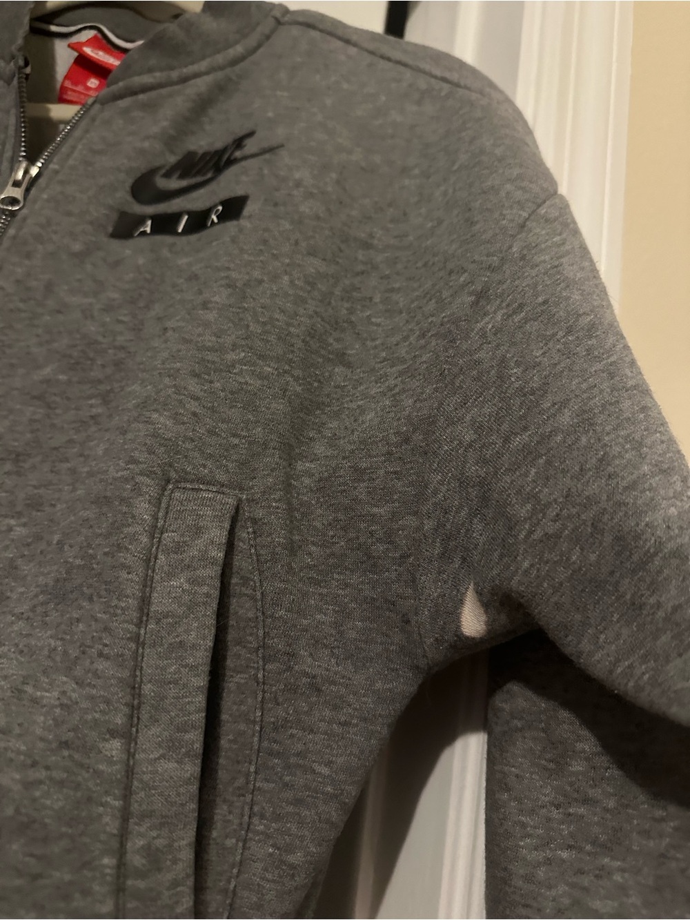 Nike gray zip up - Picture 4 of 4
